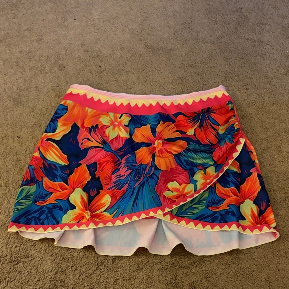 Floral Women's Skirt - Multicolor